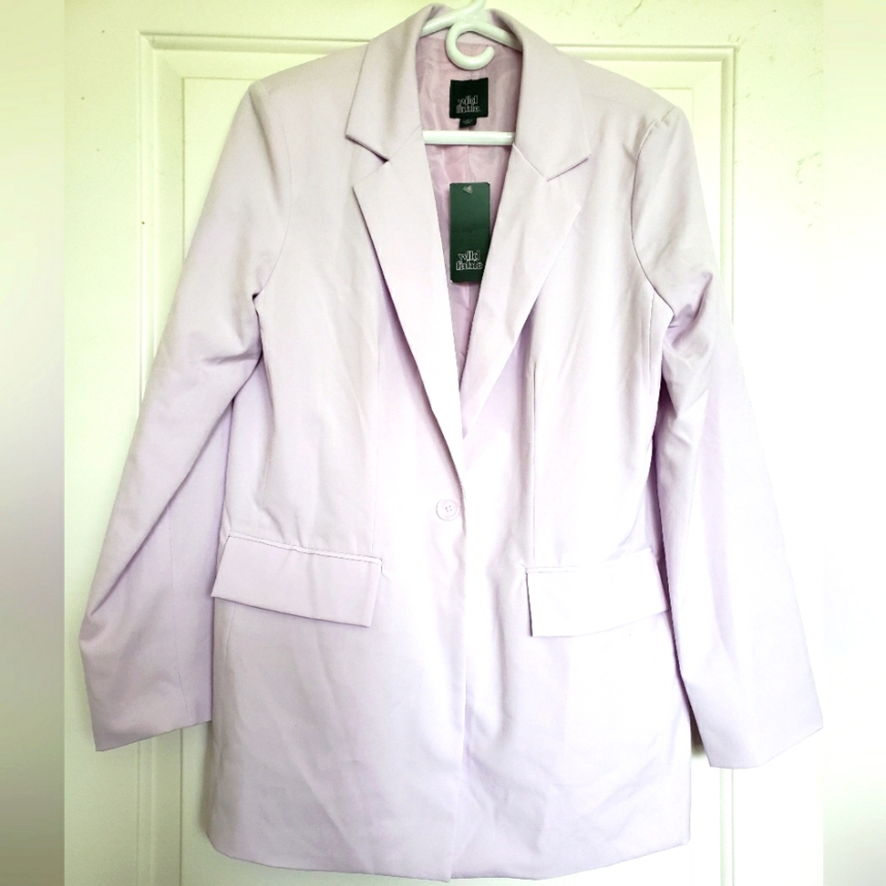 NEW Wild Fable Elegant Lilac Women's Blazer